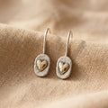 Wren Vintage Heart Earrings
