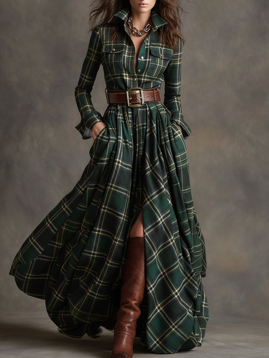 Scarlett Belted Shirt Dress