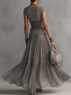 Philippa Lace-Paneled Two-Piece Set - detail
