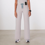 Nora High-Waisted Wide-Leg Utility Pants
