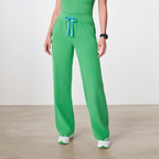 Nora High-Waisted Wide-Leg Utility Pants