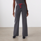 Nora High-Waisted Wide-Leg Utility Pants