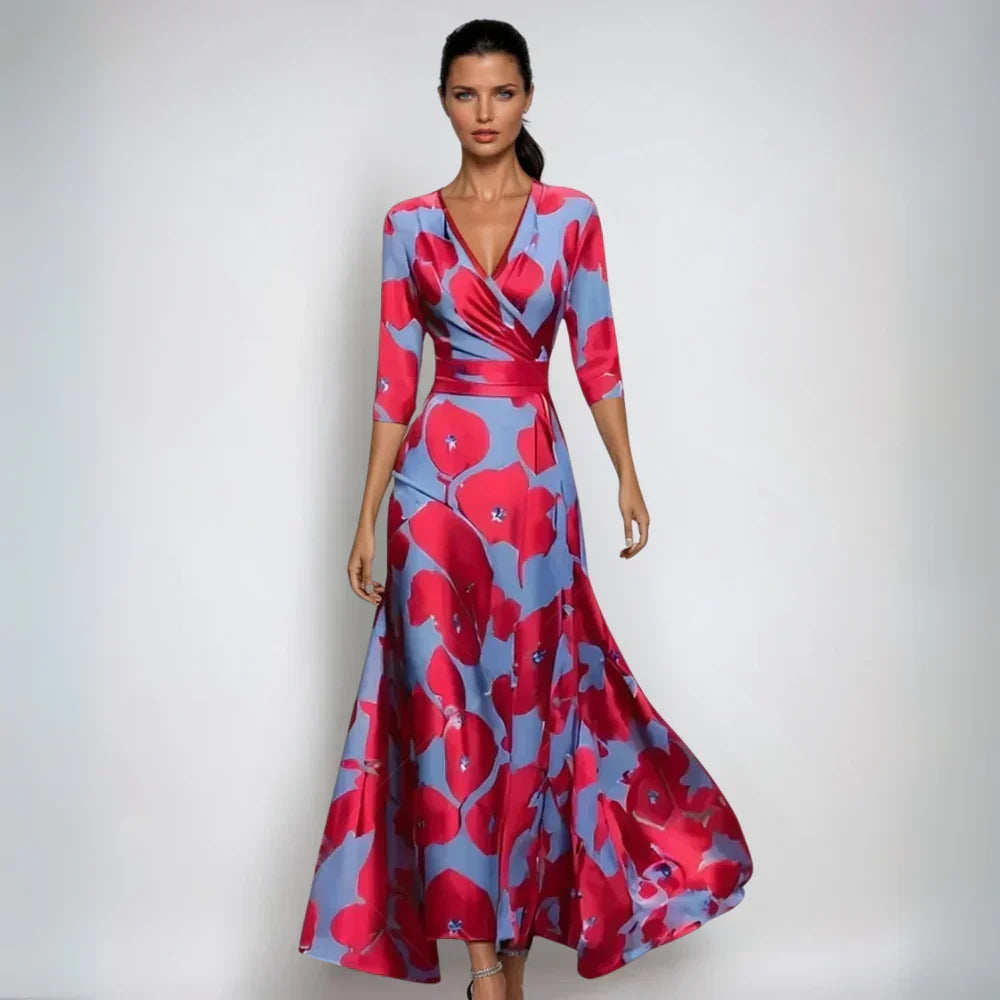 Chloe Elegant Floral Dress