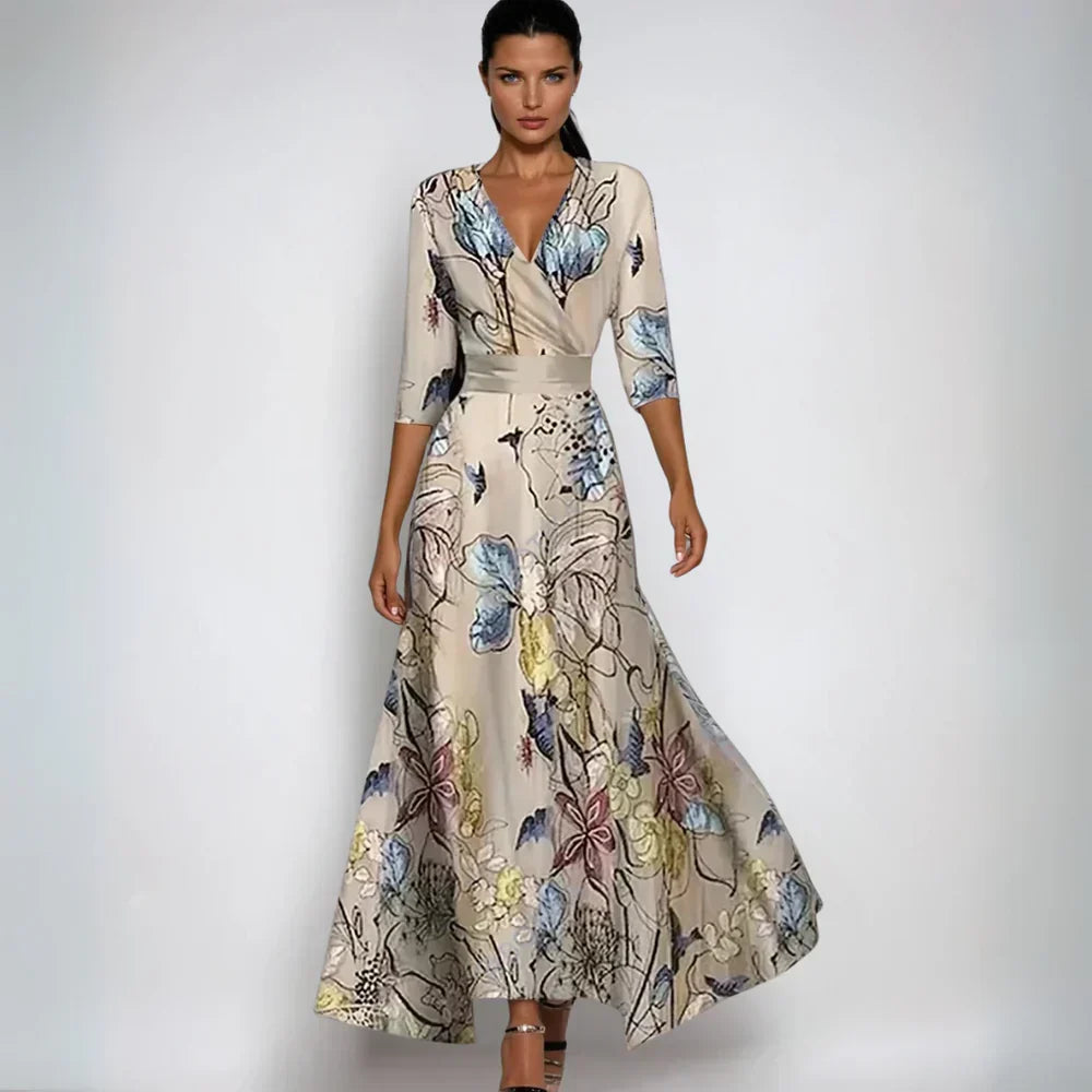 Chloe Elegant Floral Dress