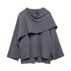 Elise Elegant Cape Coat