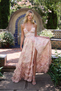 Constance Elegant Occasion Dress - Pink