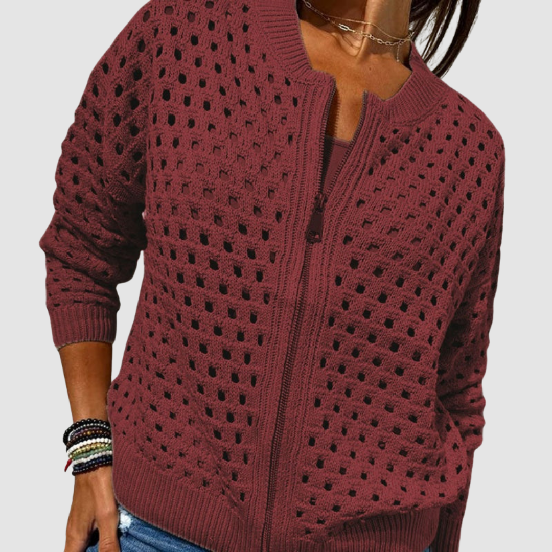 Cordelia Cardigan - Red