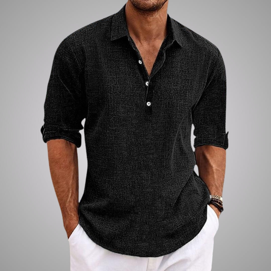 Rowan Casual Shirt - Black