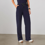 Nora High-Waisted Wide-Leg Utility Pants