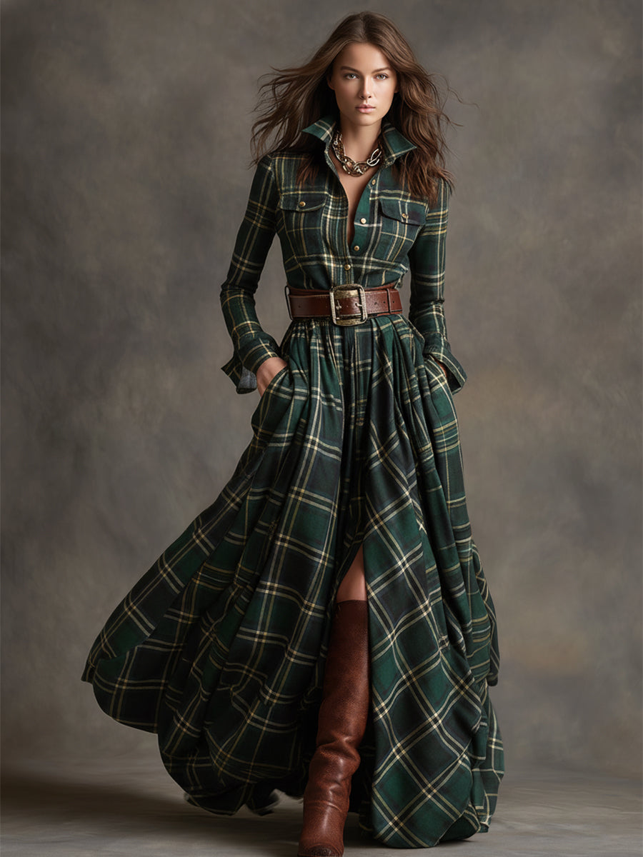 Scarlett Belted Shirt Dress