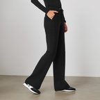 Nora High-Waisted Wide-Leg Utility Pants