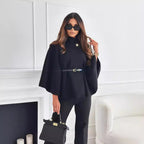 Leona Belted Butterfly Sleeve Jacket