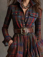 Scarlett Belted Shirt Dress