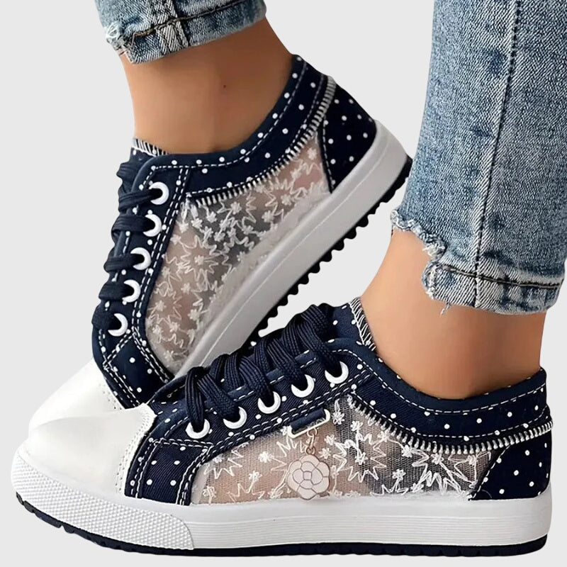 Vienna Orthopedic Comfort Sneakers - Navy