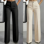 Adriana High-Waisted Suit Trousers