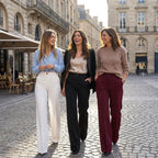 Adriana High-Waisted Suit Trousers