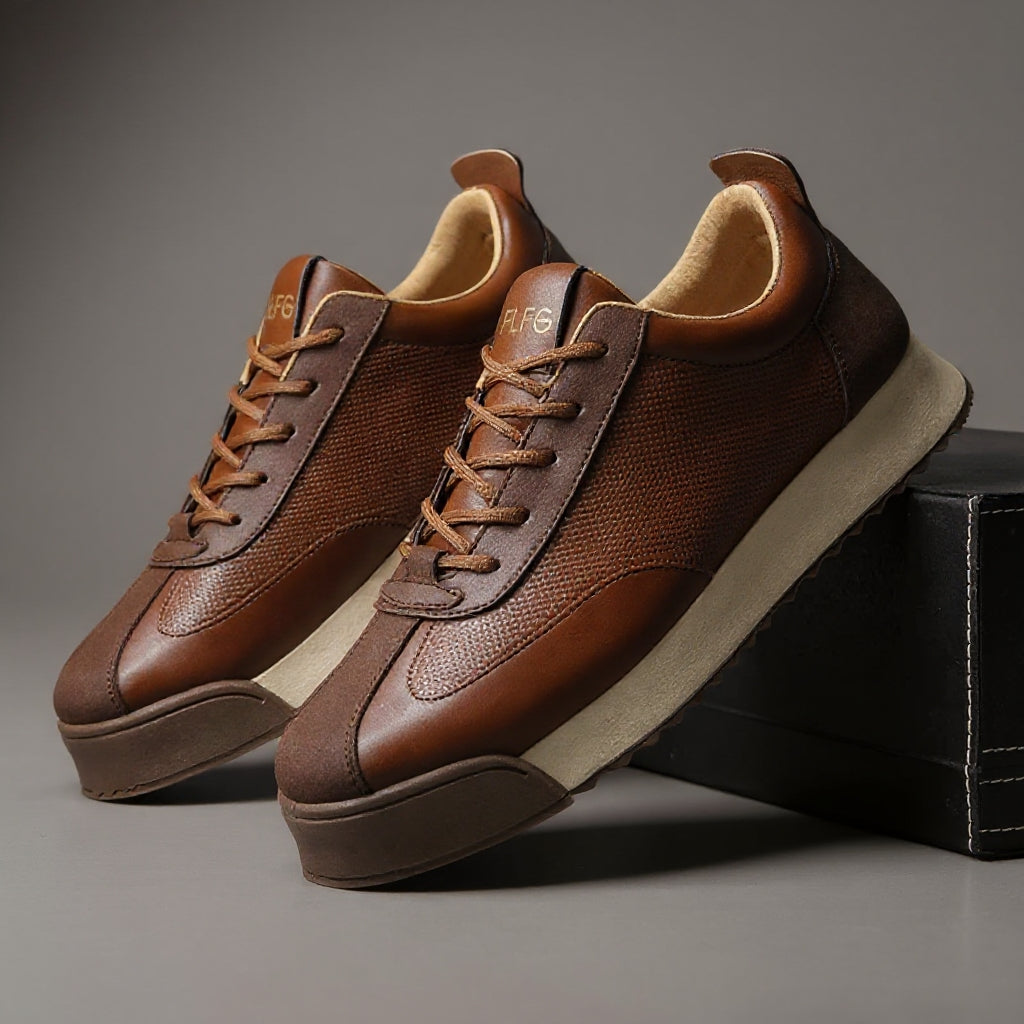 Matteo Genuine Leather Sneakers
