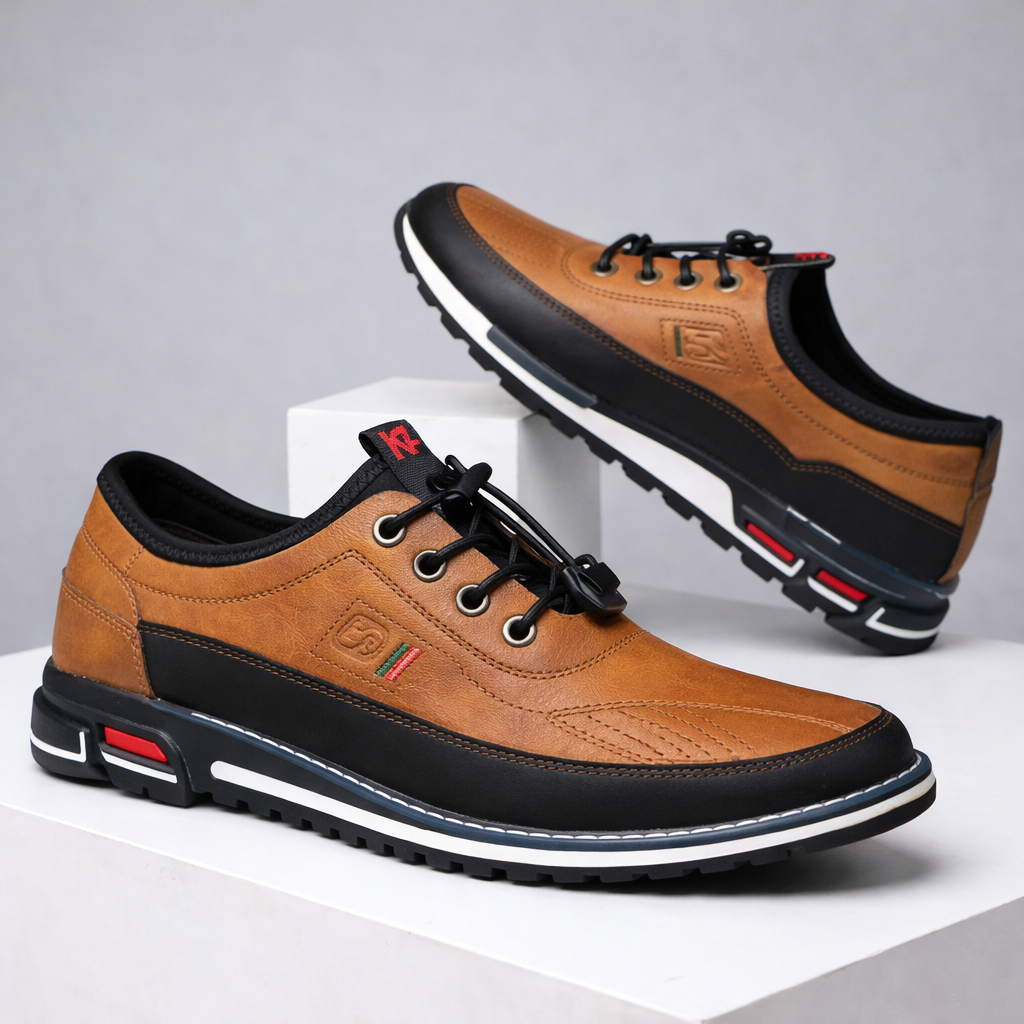 Valerio Leather Comfort Sneakers