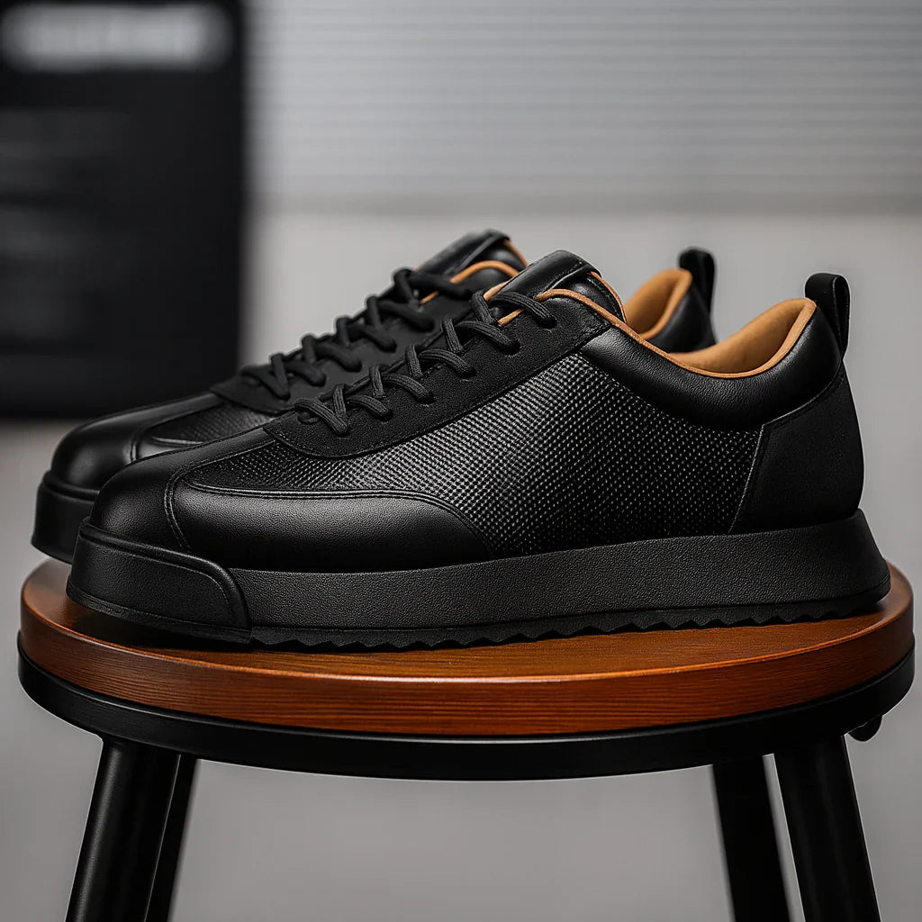 Matteo Genuine Leather Sneakers