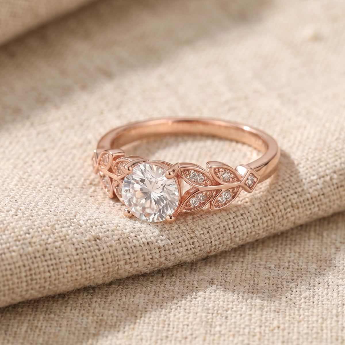 Thea Golden Flower Ring