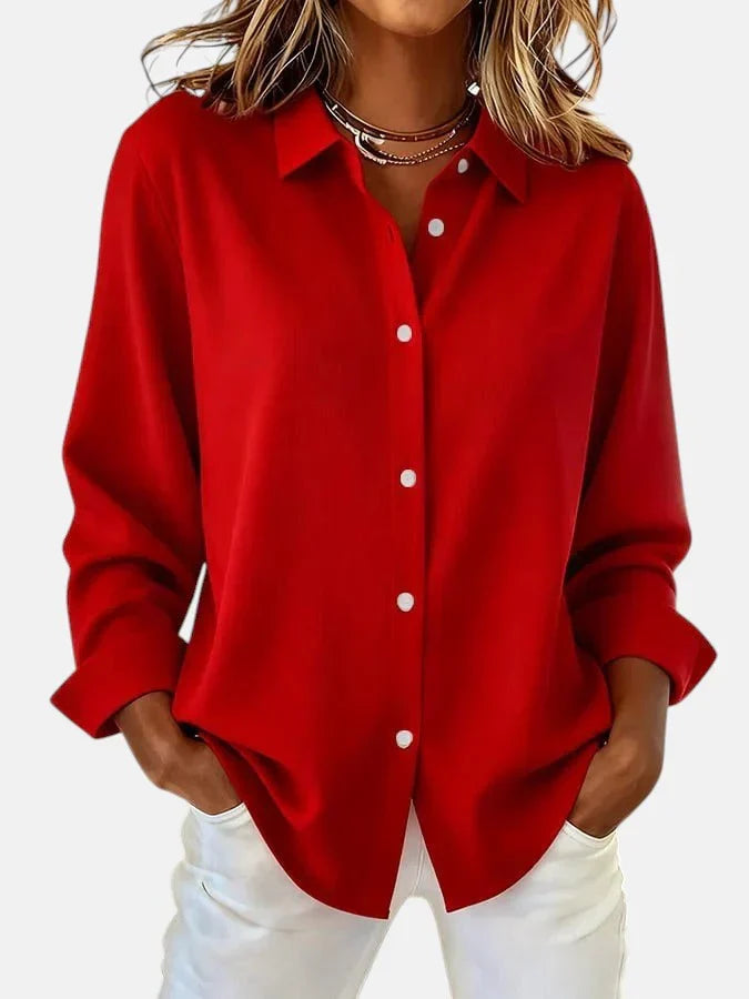 Bellara Blouse - Red