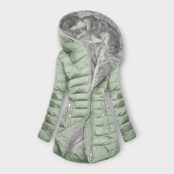 Novella Hooded Frost Puffer Coat