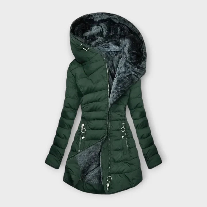 Novella Hooded Frost Puffer Coat