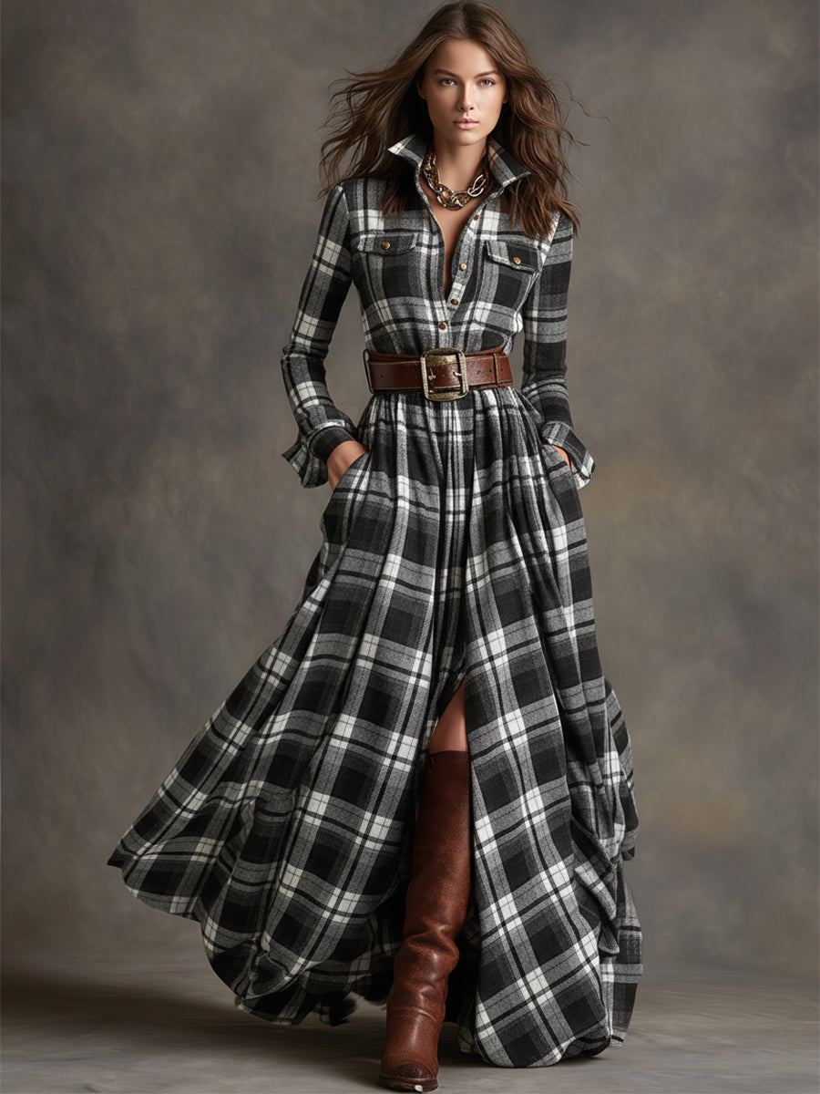 Scarlett Belted Shirt Dress