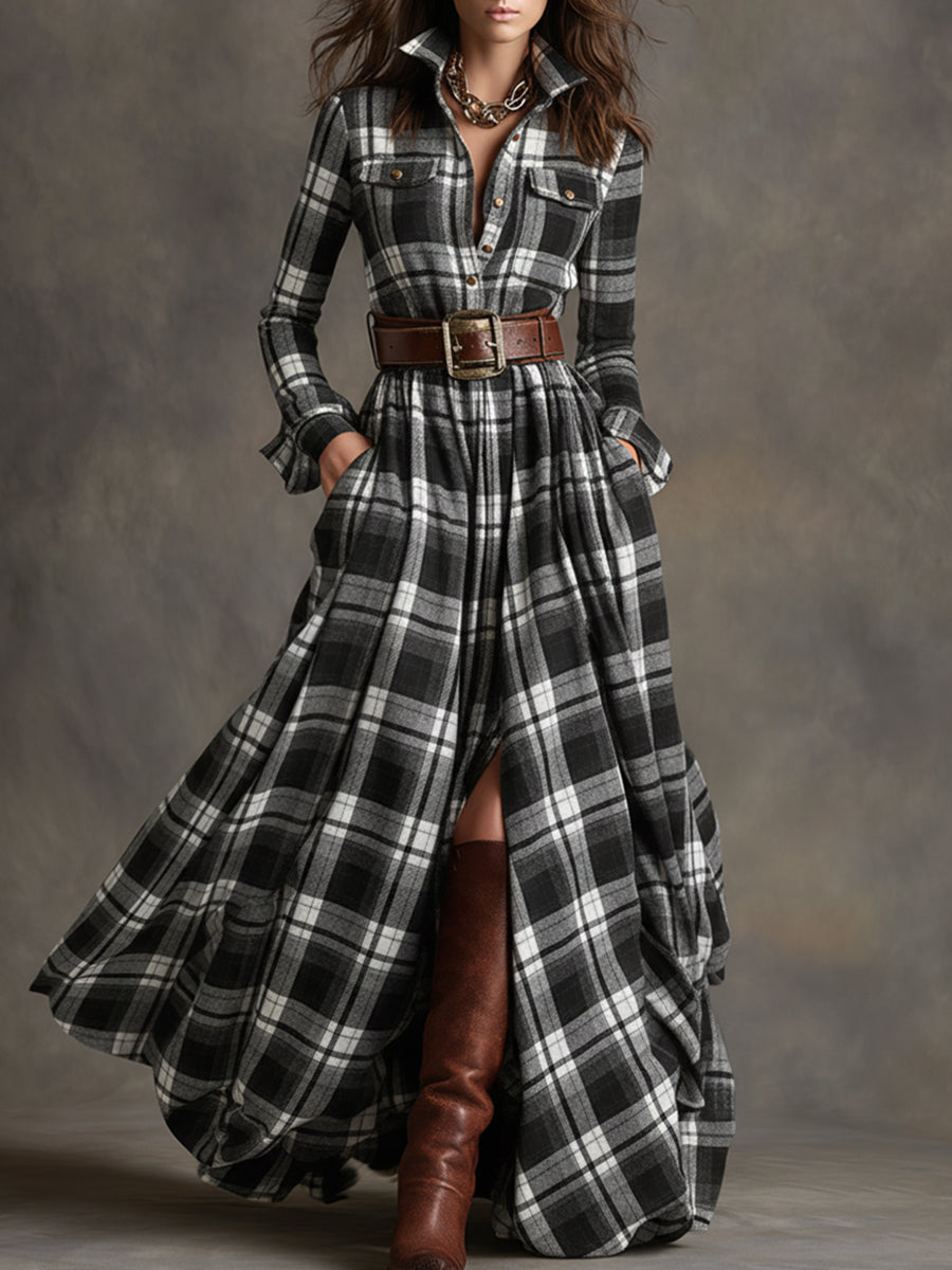 Scarlett Belted Shirt Dress