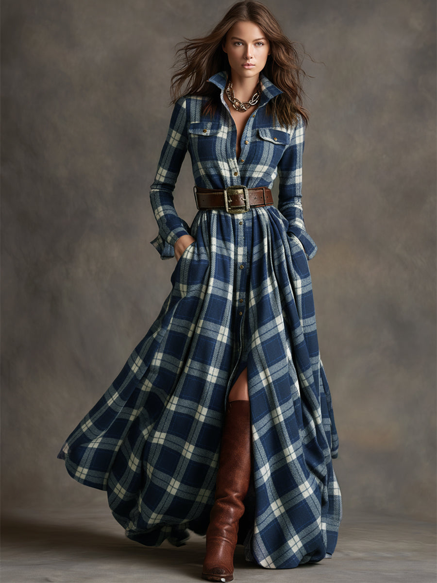 Scarlett Belted Shirt Dress