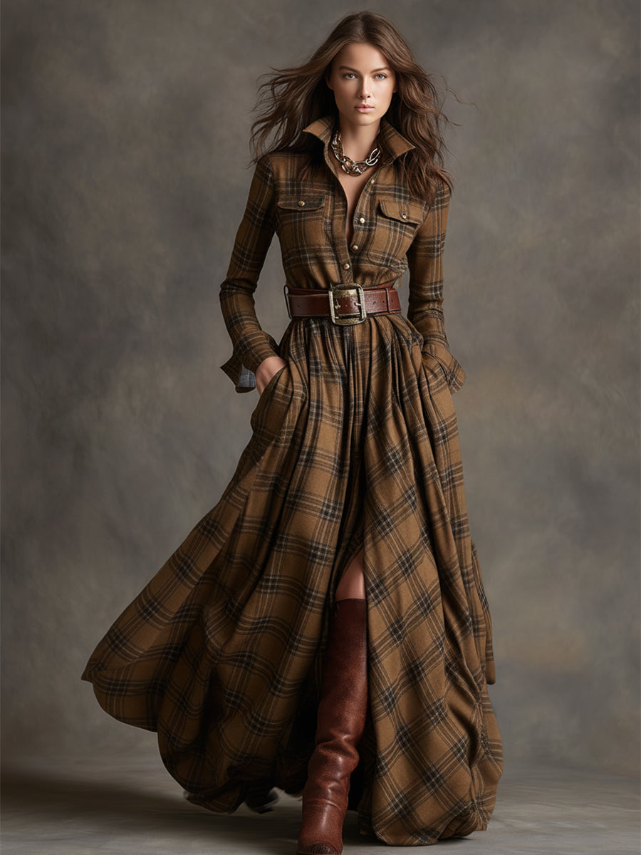 Scarlett Belted Shirt Dress