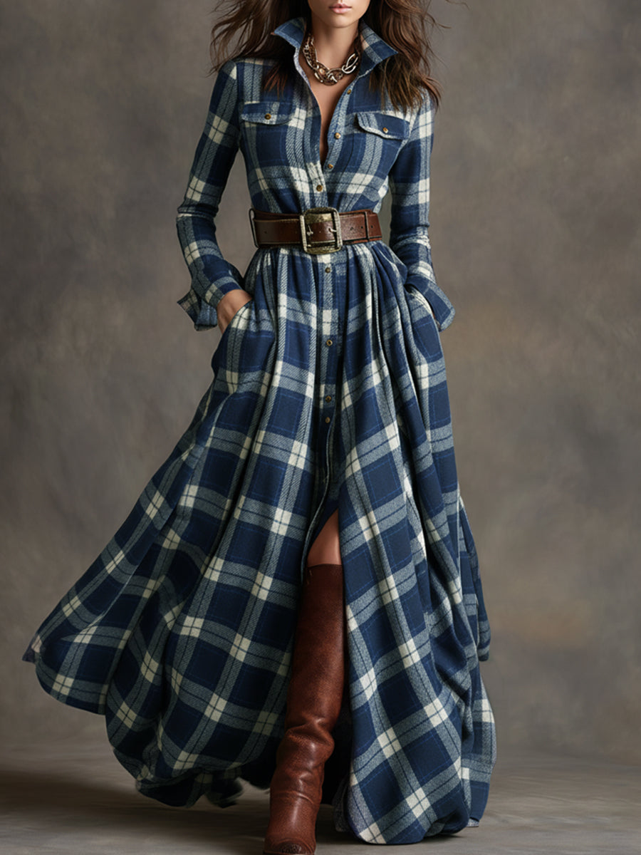 Scarlett Belted Shirt Dress
