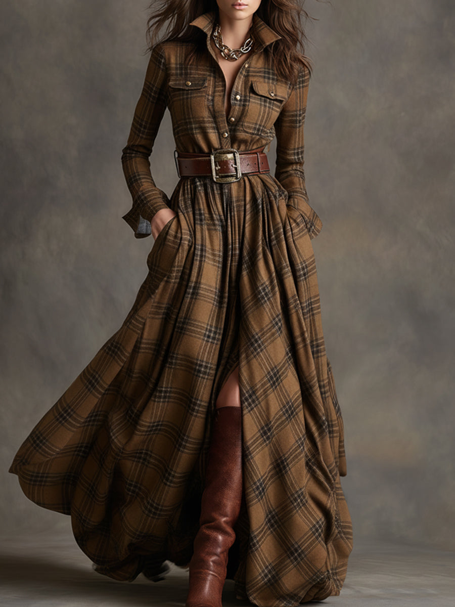 Scarlett Belted Shirt Dress