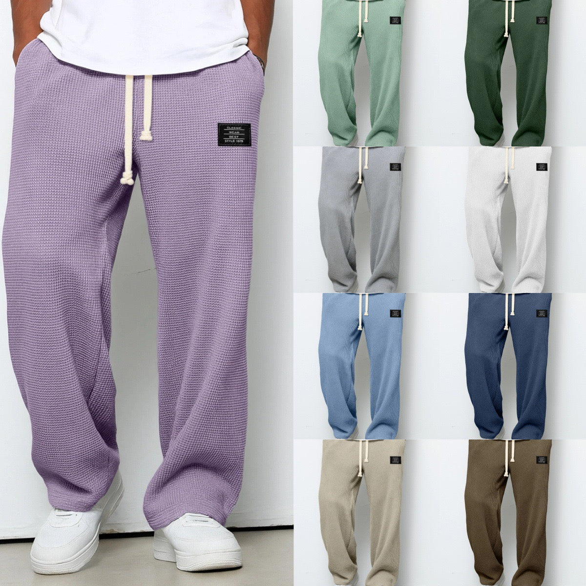 Barrett Wide-Leg Comfort Pants