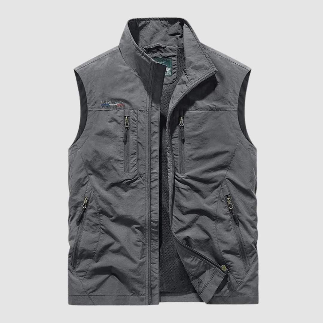 Foster Active Utility Vest - Gray