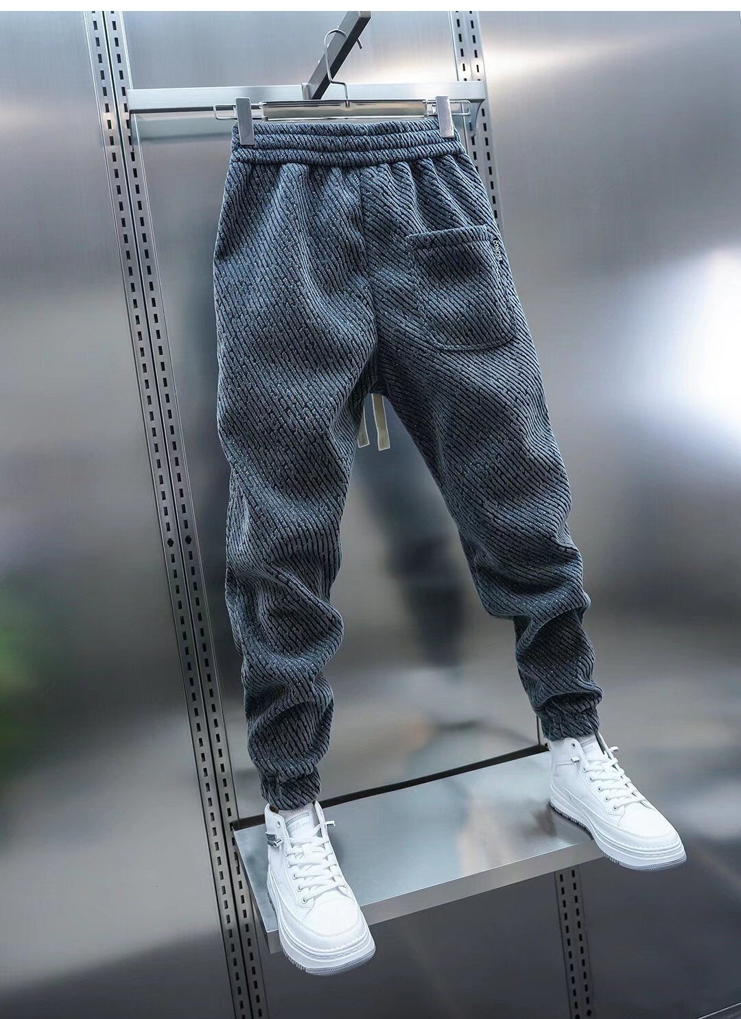 Bruno Textured Drawstring Pants