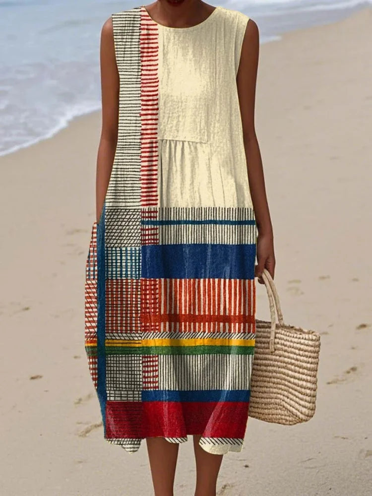 Iris dress in Brown