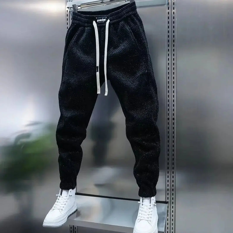 Bruno Textured Drawstring Pants