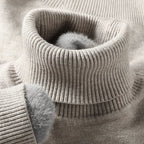 Enzo Merino Wool Turtleneck