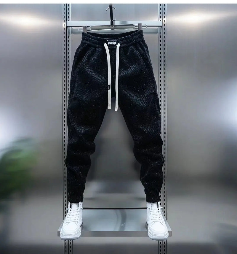 Bruno Textured Drawstring Pants