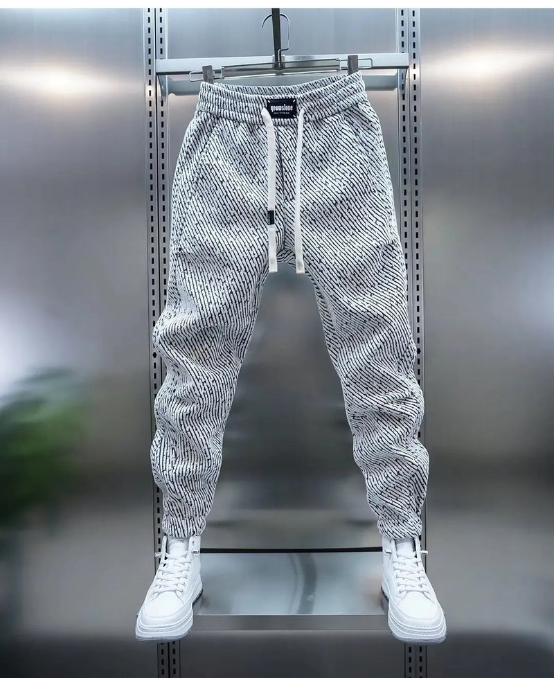 Bruno Textured Drawstring Pants