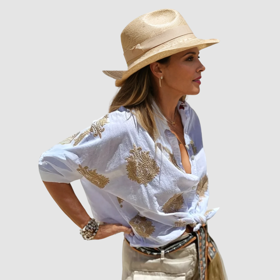 Junia Blouse - White