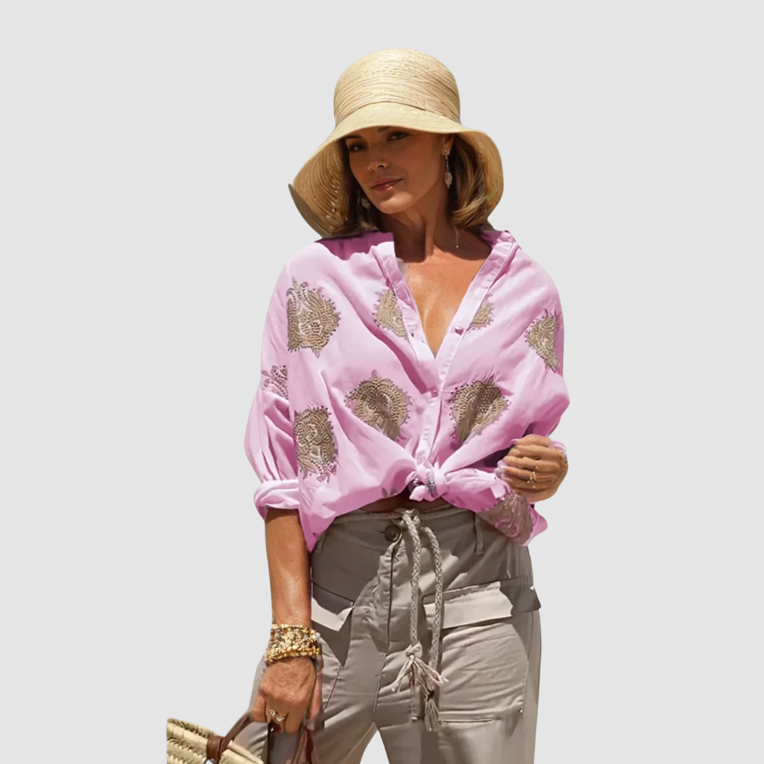 Junia Blouse - Pink