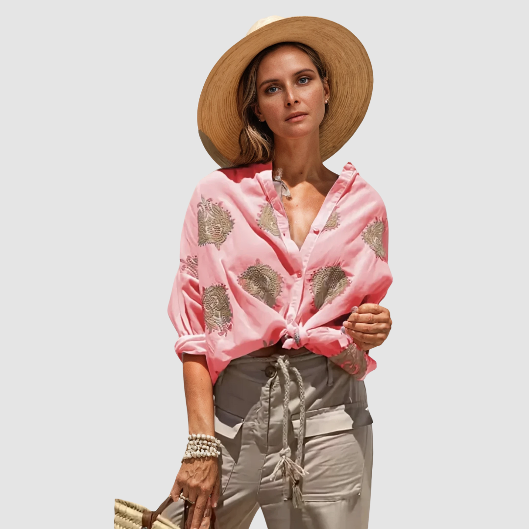 Junia Blouse - Red
