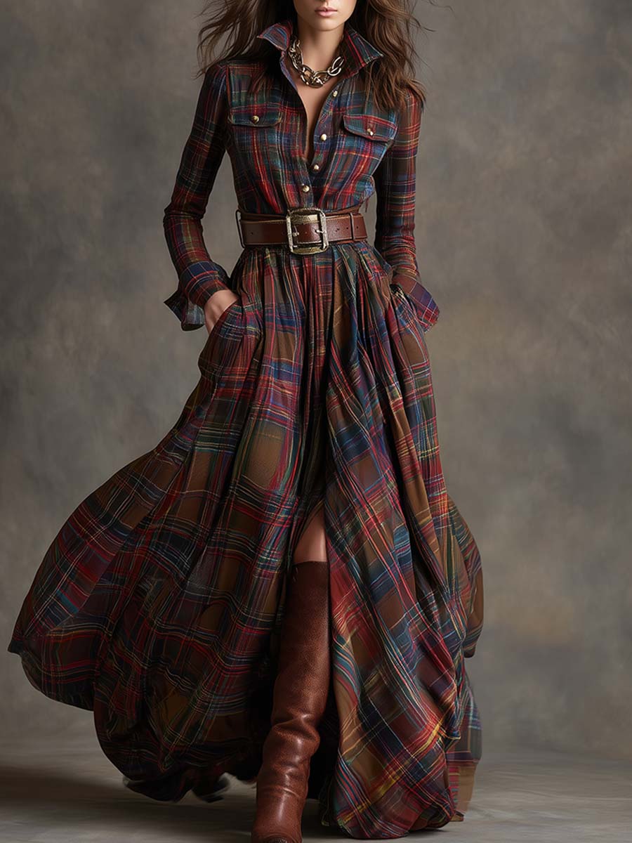 Scarlett Belted Shirt Dress