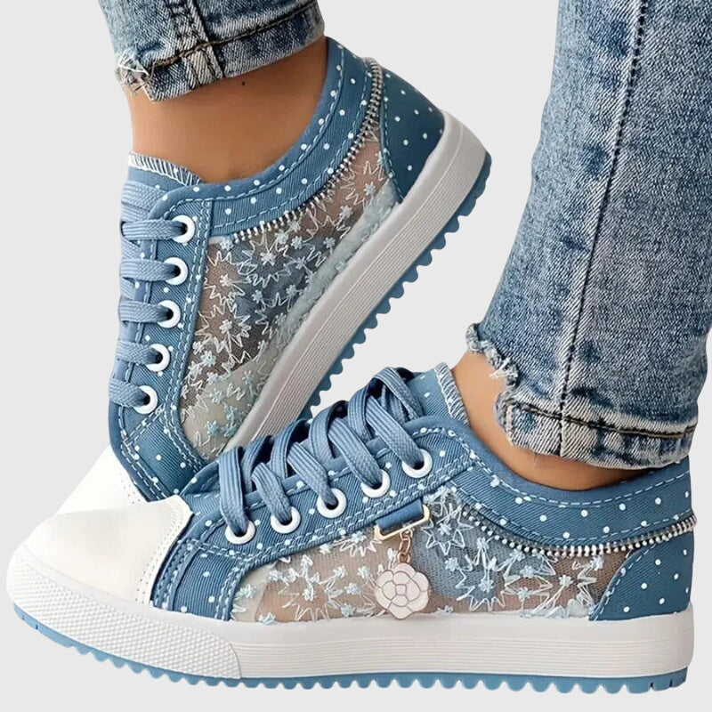 Vienna Orthopedic Comfort Sneakers - Blue