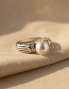 Blythe Pearl Cocktail Ring