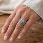Imogen Triple-Layer Opal Ring lifestyle