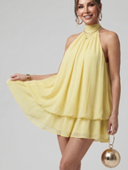 Adalyn | Breezy Tiered Mini Dress