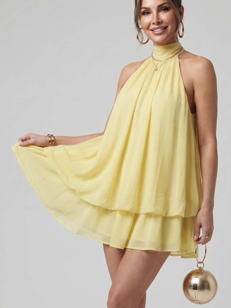 Adalyn | Breezy Tiered Mini Dress